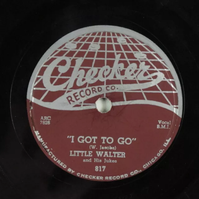 BLUES 78 LITTLE WALTER & HIS JUKES Roller Coaster CHECKER 817 E+ HEAR ...