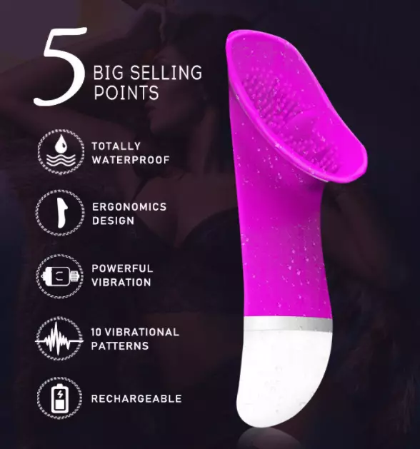 30-Speeds-Tongue-Licking-Vibrator-G-spot-Stimulator-Clit-Nipple-Sex-Women