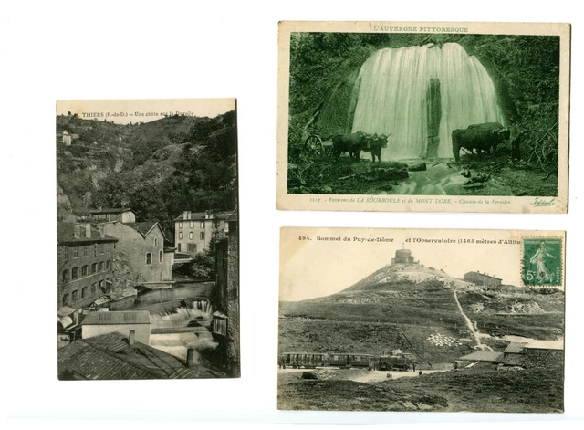 CPA 63 Puy-de-Dôme 12 Card Lot