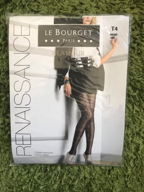 le bourget collant noir dentelle taille 4 renaissance collant fantaisie