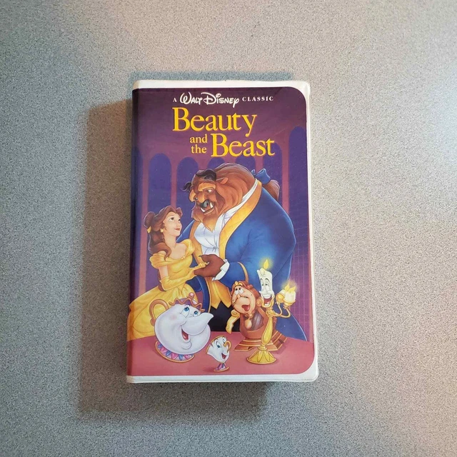BEAUTY AND THE Beast Walt Disney VHS English Tape 2T £29.58