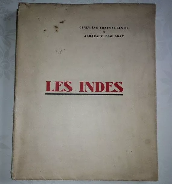 Edition originale Les Indes exemplaire N°29/120 sur papier Mascareignes