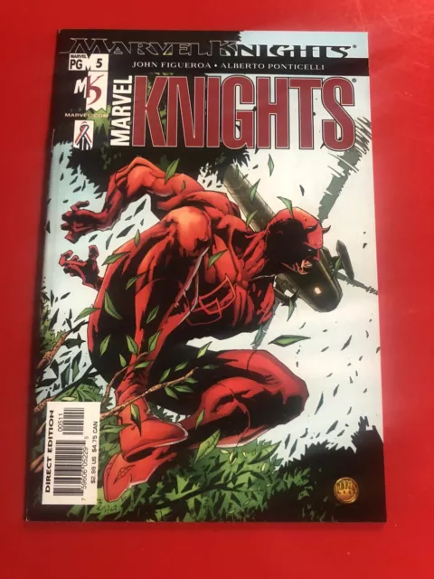 MARVEL COMICS Marvel Knights (Vol 2) #5 Daredevil Punisher Black Widow