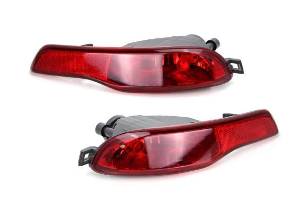 For 2014-2018 Cherokee 1 Pair Left + Right Rear Bumper Reflectors Rear Fog Light