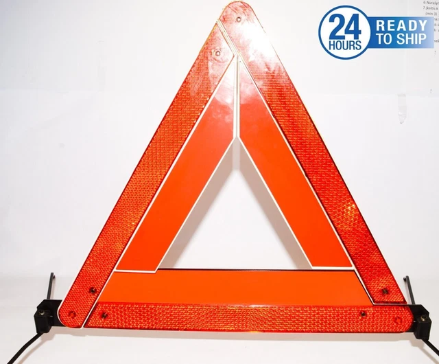 Genuine Audi 100 1993 A6 96-98 A8 94-99 triangolo di emergenza 4a5860251a...