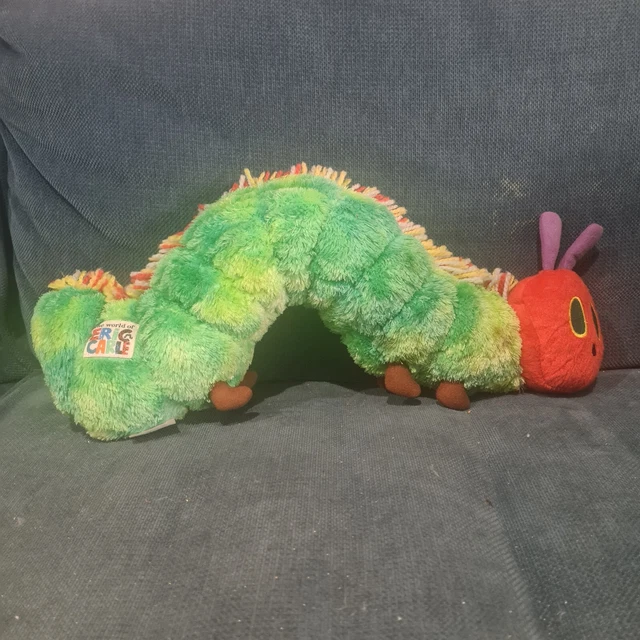 THE VERY HUNGRY Caterpillar Plush Soft Toy 17" 43 cm By Eric Carle £15.