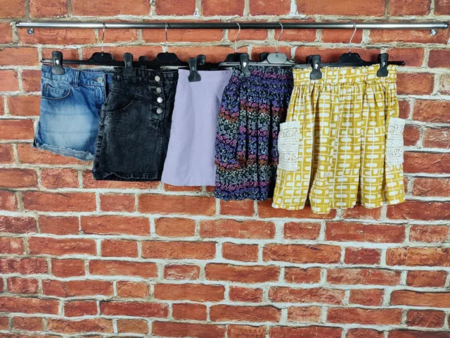 Girls Bundle Age 11-12 Years Zara Next M&S Skirt Shorts Denim Summer Set 152Cm