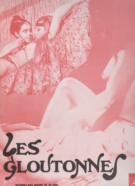 SEXPLOITATION - Jess FRANCO - Lina ROMAY affiche LES GLOUTONNES