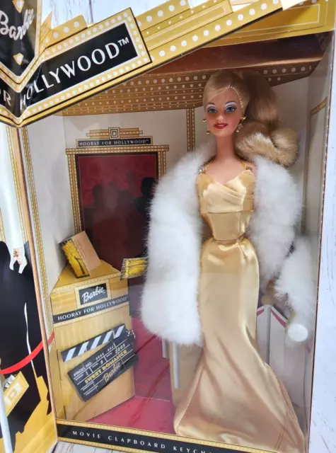 Barbie Hooray For Hollywood Special Edition Doll VTG 2002 Mattel w/ Keychain
