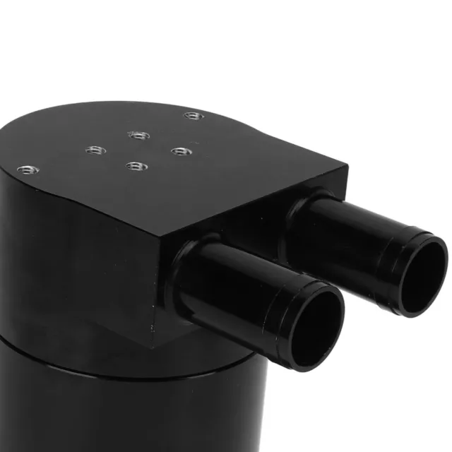 Universal Black Oil Catch Can Aluminum Alloy Oil Reservoir Tank