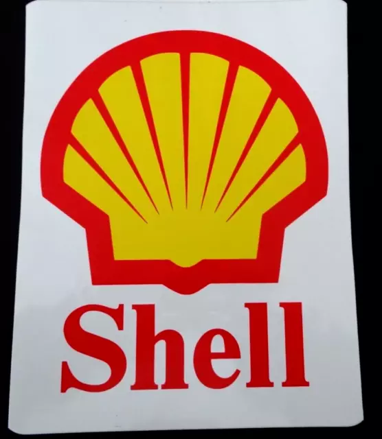 XL Promotional Stickers Shell Logo Classic Car Workshop Petrol Station 80er