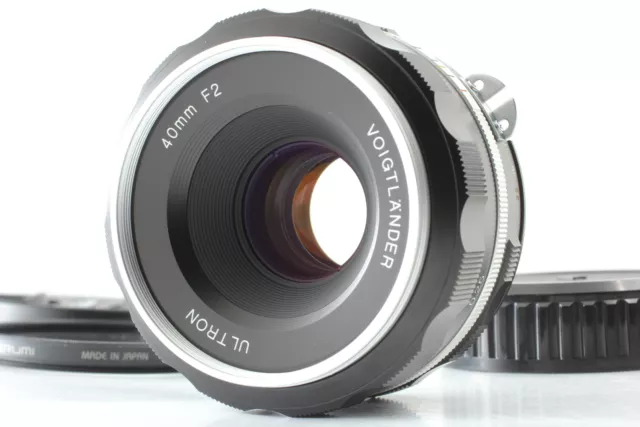 [MINT] Voigtlander Ultron 40mm f2 Aspherical SL II AI-S MF Lens NIKON F JAPAN