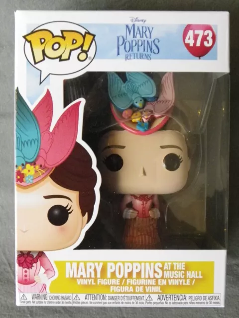 MARY POPPINS At The Music Hall Returns DISNEY Pop Funko Vinyl Figurine N° 473