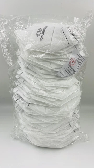 N95 Face Mask Honeywell H910 Plus NIOSH Approved N-95 Respirator (50 ea.) New