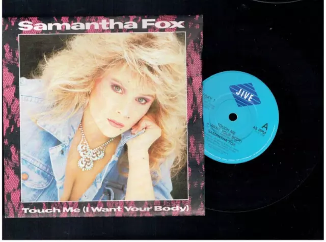 Samantha Fox Touch Me(I Want Your Body)1986 Vinyl Single