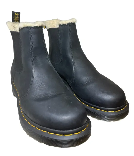 Dr. Martens 2976 Leonore Chelsea Boots, Mens 10, Women's Size 11 M, Black