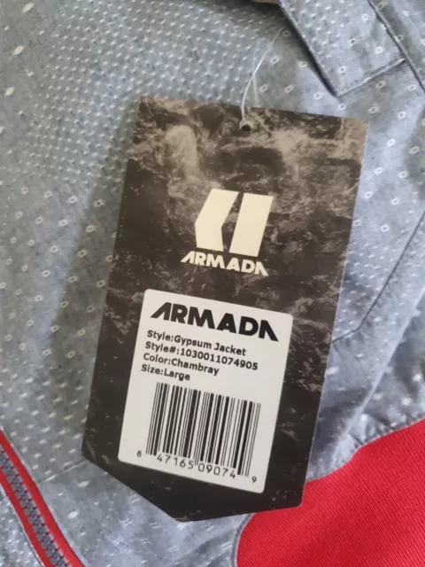 Armada Gypsum Snow Jacket Women's Large 3