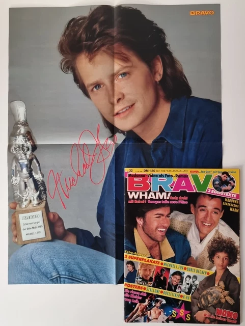 Bravo 32 vom 31.7.1986 Wham / Momo / Depeche Mode / Doro Pesch / Madonna (D411)