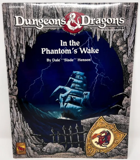 Dungeons & Dragons Adventure In the Phantom's Wake (In shrink!) TSR 1993 D&D RPG
