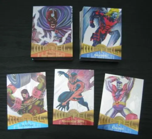 1995 Marvel Metal Inaugural Ed. SILVER FLASHER Parallel Cards NM/M (Select)
