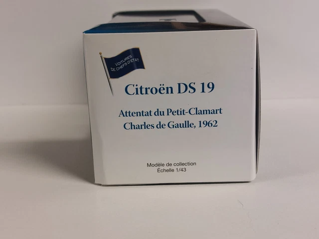 Citroën DS 19 Charles de Gaulle 1962 - 1/43 6