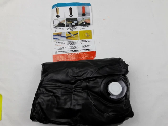 NEW, Black Standing Inflatable Punching Bag w/ Water/Sand Weight Bottom