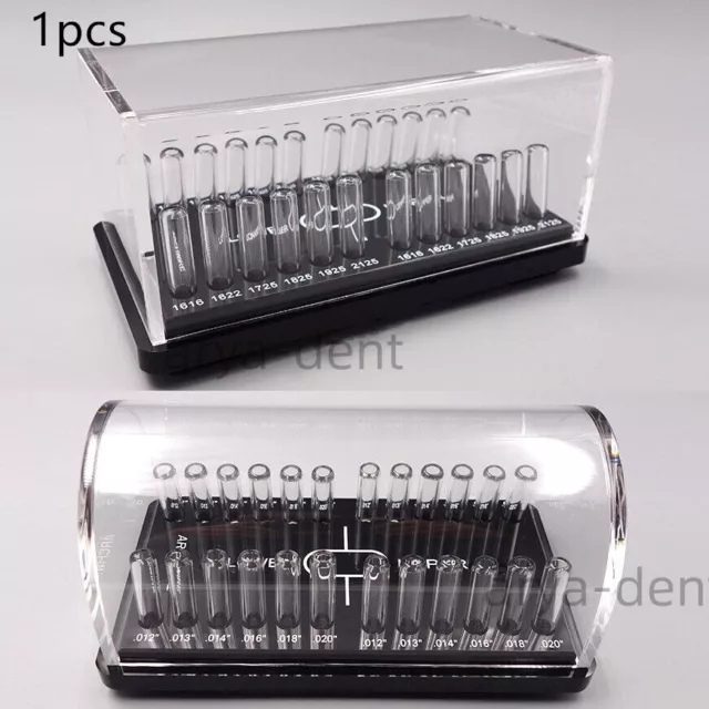 Dental Orthodontic Arch Wire Holder Organizer Storage Box Super Wire Boxes Cases