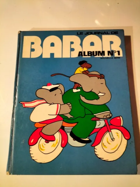 Reliure Babar Album N° 1 Nouvelle Serie 1975    (Q158)