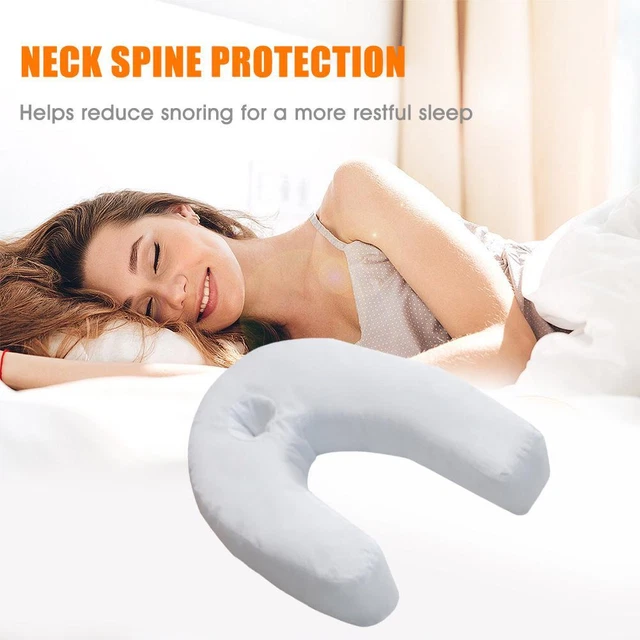 Neck Spine Pillow Side Sleeper Maternity Belly Support Double Wedge Cushion༄