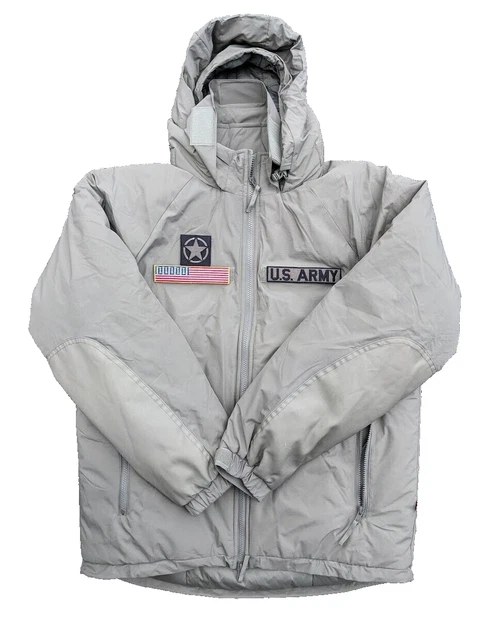 US Army  Gen 3 lll PCU Level 7 Primaloft Extreme Cold Weather ECW Parka Jacket M