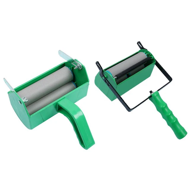 Strumento per pittura motivo fiori 5 pollici rullo decorazione parete rullo pittura