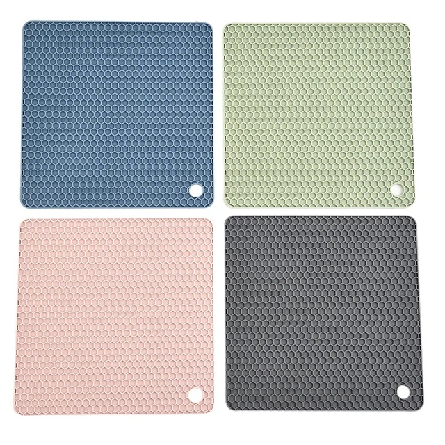 ENSEMBLE DE TAPIS de table manger en silicone r sistant la chaleur de 3 ...