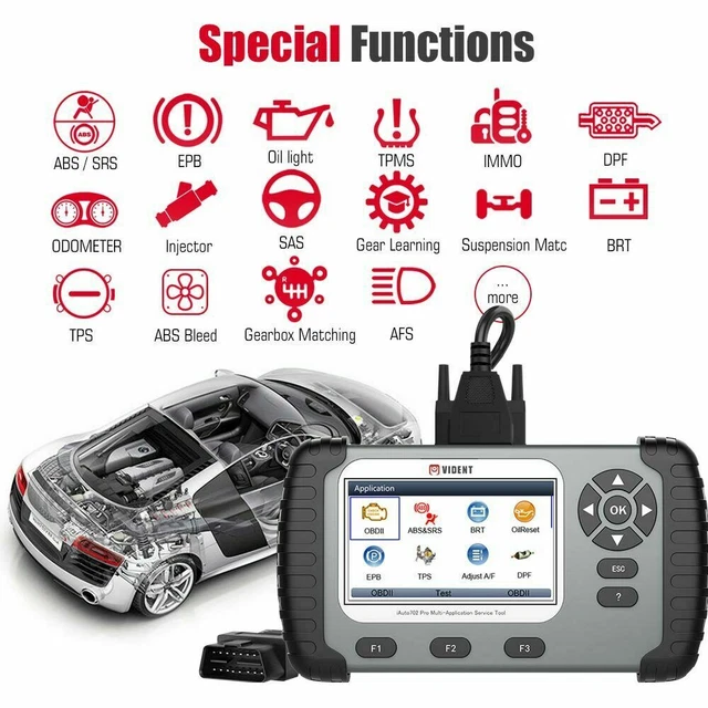 RENAULT MASTER OBD2 Professional Car Diagnostic Tool Code Reader ABS
