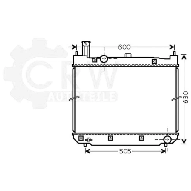 Radiateur De Refroidissement Quad Pr Can Am Outlander Max