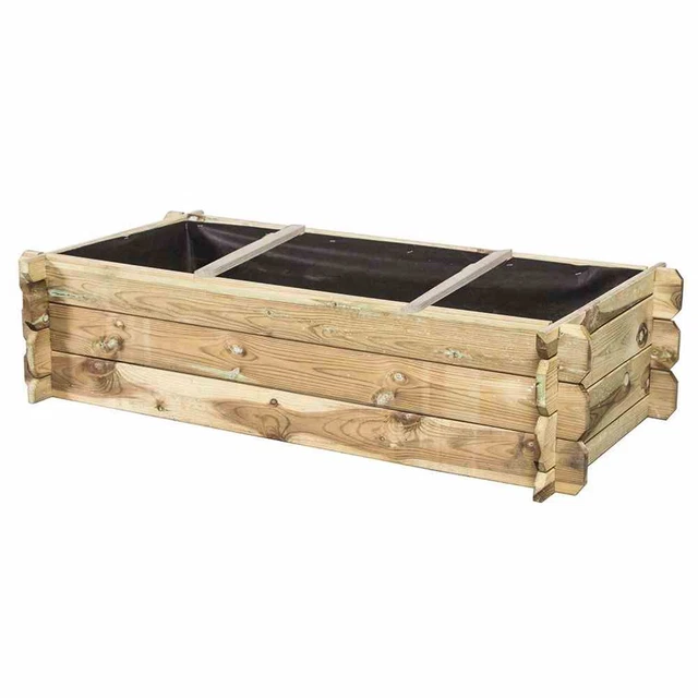 4 Fioriere Rettangolari In Plastica Stile Veneziano 40 Cm | Vaso Lungo Per Balcone E Giardino | Colore Nero