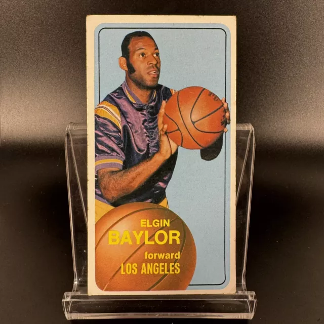 1970-71 Topps Tallboy Elgin Baylor #65 Los Angeles Lakers