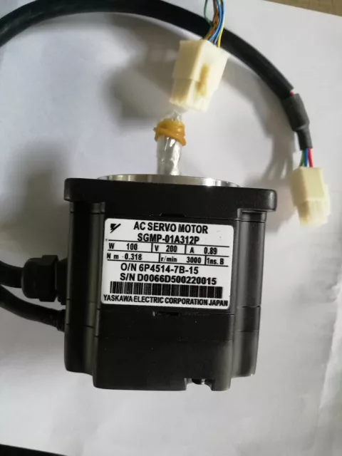 one new Yaskawa SGMP-01A312P AC servo motor