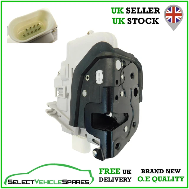 New Right Front Door Lock Actuator For Audi A3 8P, A4 B7, A6