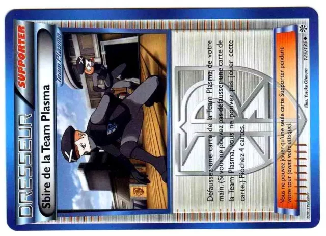 Pokemon (Black & White) Unco Plasma Tempet #125/135 Team Sbire Plasma