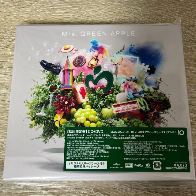 MRS. GREEN APPLE 5 First Limited Edition CD with DVD Japan Release