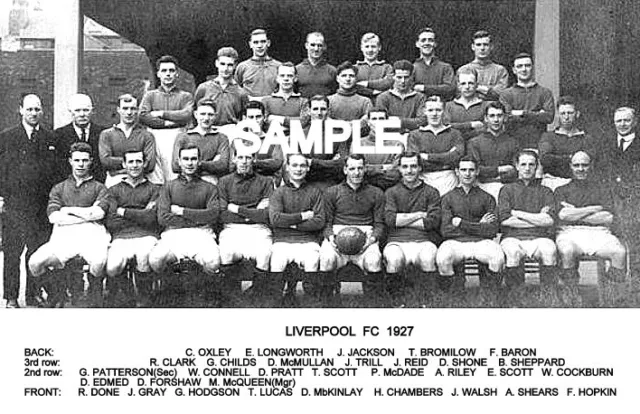 Liverpool FC 1927 Team  Photo