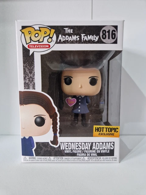 Funko Pop! Vinyl Television The Addams Family Wednesday Addams #816 Hot Topic