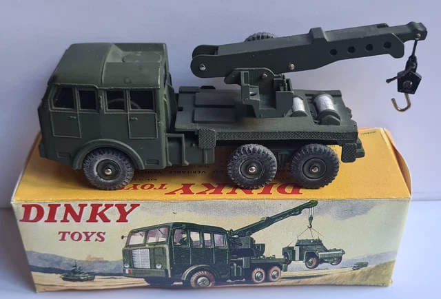Camion Militaire Berliet Dinky Toys N°826 – Pièce De Collection Vintage état D’occasion