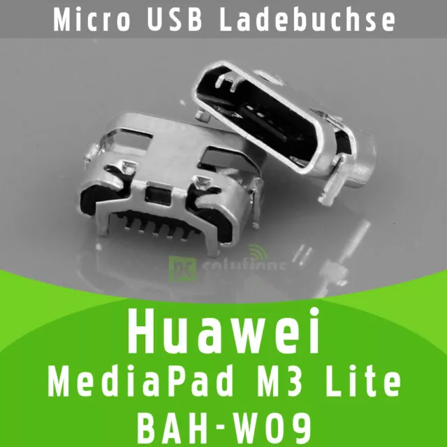 ✅ Huawei MediaPad M3 Lite BAH-W09 L09 Micro USB DC Buchse Ladebuchse Connector