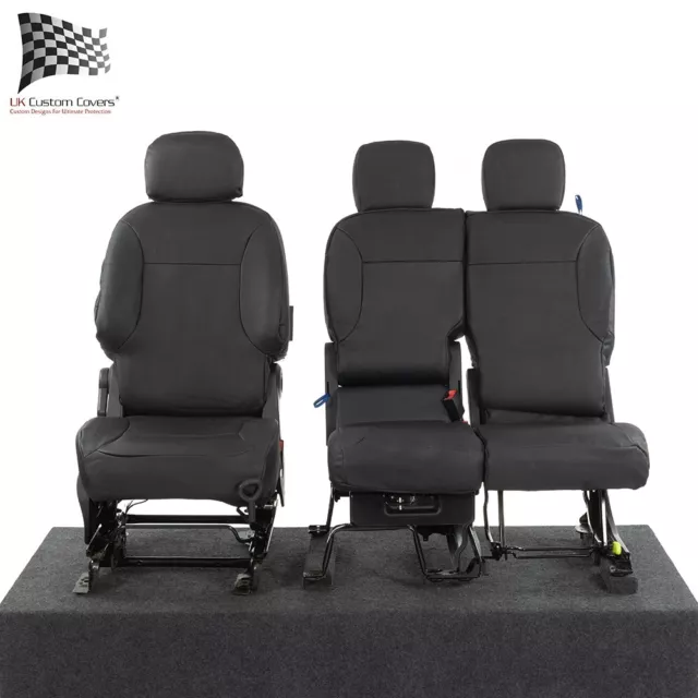 Peugeot Partner - Similpelle su Misura Anteriore Seat Cover 2008-2018 233