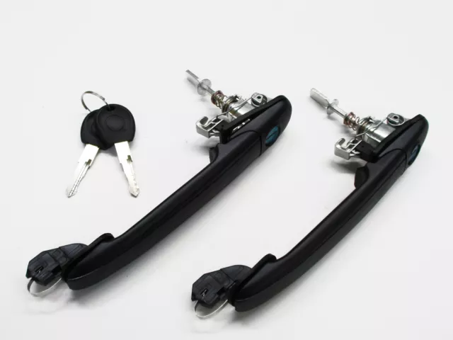 2x Poignée de Porte 2 Clé à Gauche/Droite Seat · Ibiza II · 6K1 Année 1993-1999