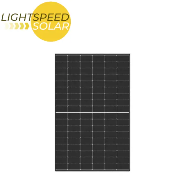 435W 12V 24V 48V Rigid Large HTH Split-Cell Mono Solar PV Panel - UK Delivery