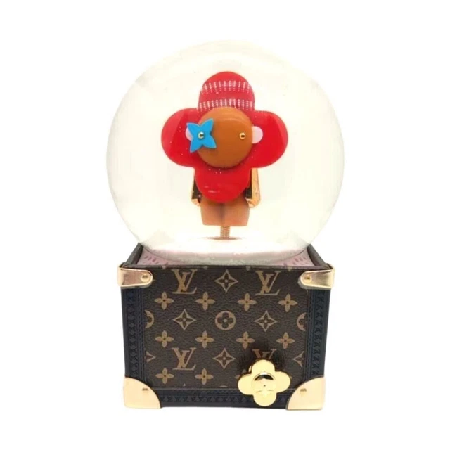 Louis Vuitton Neve Globe Cupola Carillon Vivienne Novità Limitata Autentico 2023