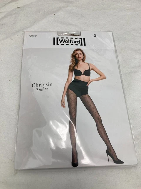 WOLFORD CHRISSIE TIGHTS Size Small Color Noisette 19219 05 24.99 PicClick