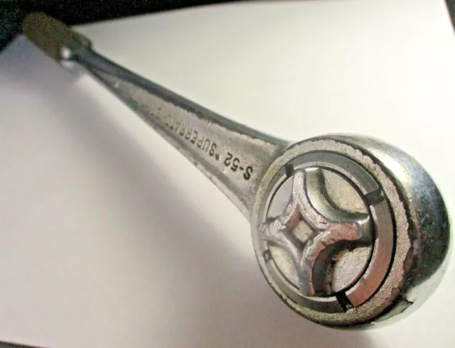 Williams S52 Superratchet 11" Long 1/2" Drive Knurled Handle USA OWNERS MARK Williams S52 Superratchet 11" Long 1/2" Drive Knurled Handle USA OWNERS MARK